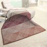 Biederlack Cross Hatch Throw 140x180cm Burnt Orange Lifestyle