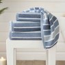 Deyongs Madison Hand Towel Blue Lifestyle