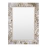 Gallery Chelsea Rectangular Wall Mirror Cream & Gold