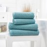 Deyongs Brooklyn Bath Sheet Turquoise Lifestyle