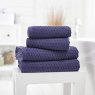 Deyongs Brooklyn Bath Sheet Blueberry Lifestyle