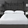 300 Cotton Sateen King Fitted Sheet White 15" - Full Bed