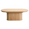 Amie 8-12 Person Oval Extending Dining Table Natural