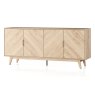Bua 4 Door Sideboard Natural