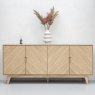 Bua 4 Door Sideboard Natural Lifestyle
