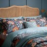 Pink And Rose Reversible Double Duvet Cover Set Teal 2