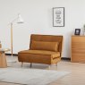 Bern Single Chair Bed Fabric Pumpkin