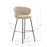 Rosa Counter Stool Natural 6