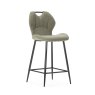 Muli Low Bar Stool Fabric Green