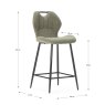 Muli Counter Stool Green 8
