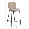 Cori Counter Stool Beige 6