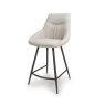 Boden Low Bar Stool Fabric Natural