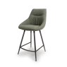 Boden Low Bar Stool Fabric Sage