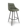 Boden High Bar Stool Fabric Sage 1
