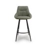 Boden High Bar Stool Fabric Sage 2