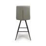 Nobo Swivel High Bar Stool Faux Leather Truffle 5
