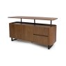 Boston 2 Door + 2 Drawer Sideboard Smoked Oak