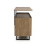 Boston Sideboard Rustic Oak 1 side view