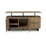 Boston Sideboard Rustic Oak 1 open