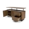 Boston Sideboard Smoked Oak open 1