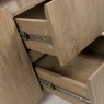 Boston Sideboard Rustic Oak drawer