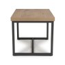 Boston Lamp Table Rustic Oak 2