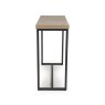 Boston Console Table Rustic Oak 3
