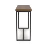 Boston Console Table Smoked Oak 3
