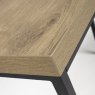Boston Console Table Rustic Oak 4