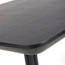 Boston 4 Person Square Dining Table Black 3