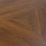 Boston 6 Person Round Dining Table Smoked Oak 4