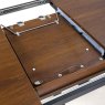 Boston 4-6 Person Extending Round Dining Table Smoked 4