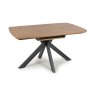 Boston 6-8 Person Extending Dining Table Rustic Oak 140-180cm