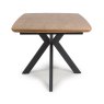 Boston 6-8 Person Extending Dining Table Rustic Oak 3