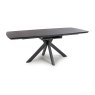 Boston 6-8 Person Extending Dining Table Black 160-200cm