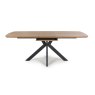 Boston 6-8 Person Extending Dining Table Rustic Oak 180-200cm 2