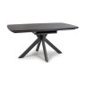 Boston 6-8 Person Extending Dining Table Black 180-200cm 3