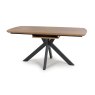 Boston 6-8 Person Extending Dining Table Rustic Oak 180-200cm 3