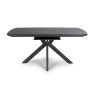Boston 6-8 Person Extending Dining Table Black 180-200cm 4