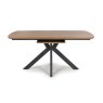 Boston 6-8 Person Extending Dining Table Rustic Oak 180-200cm 4