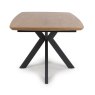 Boston 6-8 Person Extending Dining Table Rustic Oak 180-200cm 5