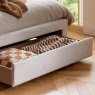 Arabella Fabric Double Bedstead with Storage Grey  9