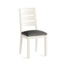 York Dining Chair (Boucle Grey) Coconut White