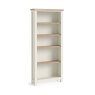 York Large Bookcase Coconut White