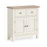York Small Sideboard Coconut White - Metal Knobs