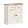 York Small Sideboard Coconut White - Wooden Knobs