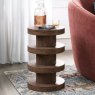 Cali Side/Lamp Table Walnut Lifestyle