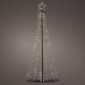 LED Tree Cone Black Warm White 6ft/80cm