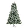 7ft/210cm Windham Frosted Spruce Christmas Tree 