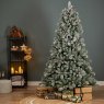 8ft/240cm Windham Frosted Spruce Christmas Tree 2